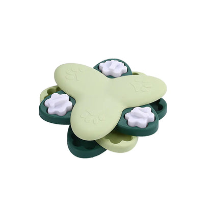 Spinning Dog Slow Feeder Toy for Interactive Fun