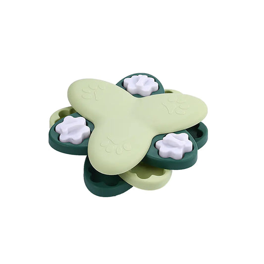 Spinning Dog Slow Feeder Toy for Interactive Fun